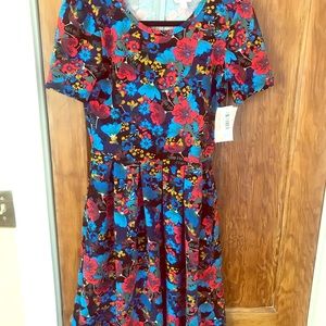 Floral knee length dress